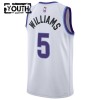 Canotte Bambino Utah Jazz Cody Williams Nike 2025-26 Association Edition Bianco Swingman